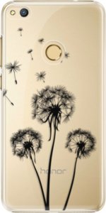 Plastové pouzdro iSaprio - Three Dandelions - black - Huawei Honor 8 Lite