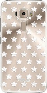 Plastové pouzdro iSaprio - Stars Pattern - white - Asus ZenFone 3 ZE520KL