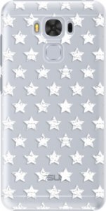 Plastové pouzdro iSaprio - Stars Pattern - white - Asus ZenFone 3 Max ZC553KL