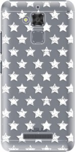 Plastové pouzdro iSaprio - Stars Pattern - white - Asus ZenFone 3 Max ZC520TL