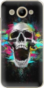 Plastové pouzdro iSaprio - Skull in Colors - Huawei Y3 2017