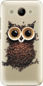 Plastové pouzdro iSaprio - Owl And Coffee - Huawei Y3 2017