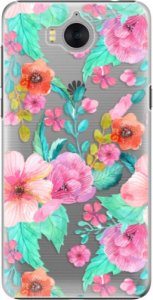 Plastové pouzdro iSaprio - Flower Pattern 01 - Huawei Y5 2017 / Y6 2017