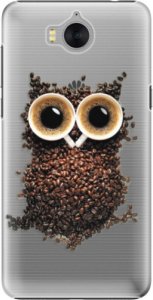 Plastové pouzdro iSaprio - Owl And Coffee - Huawei Y5 2017 / Y6 2017
