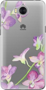 Plastové pouzdro iSaprio - Purple Orchid - Huawei Y5 2017 / Y6 2017