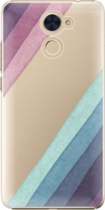Plastové pouzdro iSaprio - Glitter Stripes 01 - Huawei Y7 / Y7 Prime