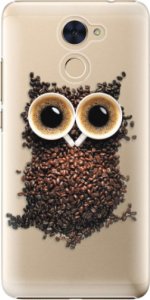 Plastové pouzdro iSaprio - Owl And Coffee - Huawei Y7 / Y7 Prime