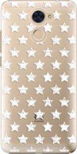 Plastové pouzdro iSaprio - Stars Pattern - white - Huawei Y7 / Y7 Prime