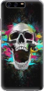 Plastové pouzdro iSaprio - Skull in Colors - Huawei P10 Plus