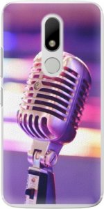 Plastové pouzdro iSaprio - Vintage Microphone - Lenovo Moto M