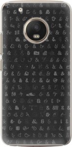 Plastové pouzdro iSaprio - Ampersand 01 - Lenovo Moto G5 Plus