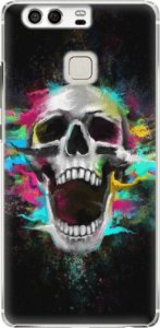 Plastové pouzdro iSaprio - Skull in Colors - Huawei P9