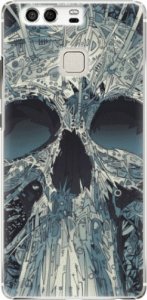 Plastové pouzdro iSaprio - Abstract Skull - Huawei P9