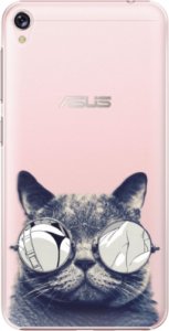 Plastové pouzdro iSaprio - Crazy Cat 01 - Asus ZenFone Live ZB501KL