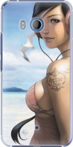 Plastové pouzdro iSaprio - Girl 02 - HTC U11