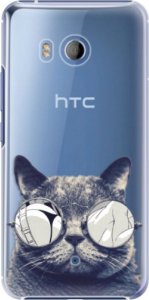 Plastové pouzdro iSaprio - Crazy Cat 01 - HTC U11
