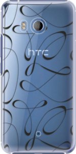 Plastové pouzdro iSaprio - Fancy - black - HTC U11