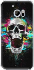 Plastové pouzdro iSaprio - Skull in Colors - HTC 10