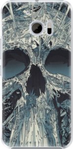 Plastové pouzdro iSaprio - Abstract Skull - HTC 10