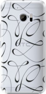 Plastové pouzdro iSaprio - Fancy - black - HTC 10