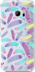 Plastové pouzdro iSaprio - Feather Pattern 01 - HTC 10