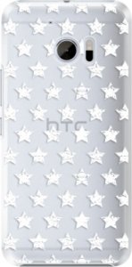 Plastové pouzdro iSaprio - Stars Pattern - white - HTC 10