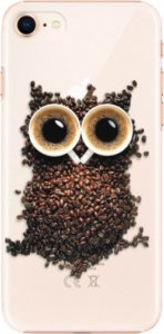 Plastové pouzdro iSaprio - Owl And Coffee - iPhone 8