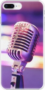 Plastové pouzdro iSaprio - Vintage Microphone - iPhone 8 Plus