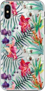Plastové pouzdro iSaprio - Flower Pattern 03 - iPhone X