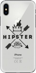 Plastové pouzdro iSaprio - Hipster Style 02 - iPhone X