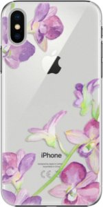 Plastové pouzdro iSaprio - Purple Orchid - iPhone X