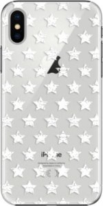 Plastové pouzdro iSaprio - Stars Pattern - white - iPhone X