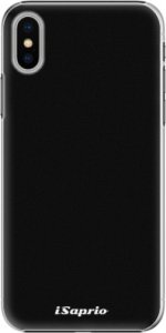 Plastové pouzdro iSaprio - 4Pure - černý - iPhone X