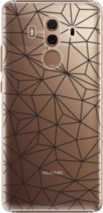 Plastové pouzdro iSaprio - Abstract Triangles 03 - black - Huawei Mate 10 Pro