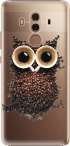 Plastové pouzdro iSaprio - Owl And Coffee - Huawei Mate 10 Pro