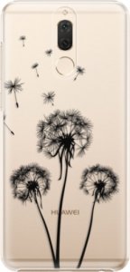 Plastové pouzdro iSaprio - Three Dandelions - black - Huawei Mate 10 Lite