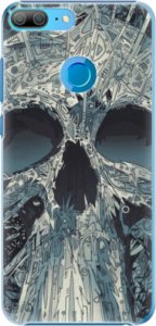 Plastové pouzdro iSaprio - Abstract Skull - Huawei Honor 9 Lite