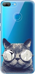 Plastové pouzdro iSaprio - Crazy Cat 01 - Huawei Honor 9 Lite