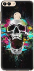 Plastové pouzdro iSaprio - Skull in Colors - Huawei P Smart