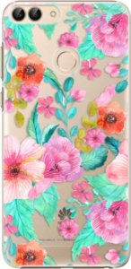 Plastové pouzdro iSaprio - Flower Pattern 01 - Huawei P Smart
