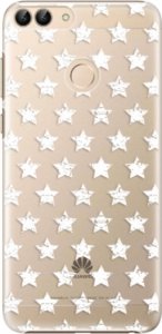 Plastové pouzdro iSaprio - Stars Pattern - white - Huawei P Smart