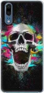 Plastové pouzdro iSaprio - Skull in Colors - Huawei P20