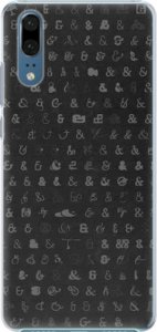 Plastové pouzdro iSaprio - Ampersand 01 - Huawei P20