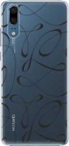 Plastové pouzdro iSaprio - Fancy - black - Huawei P20