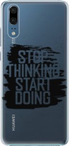 Plastové pouzdro iSaprio - Start Doing - black - Huawei P20