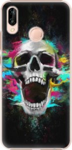 Plastové pouzdro iSaprio - Skull in Colors - Huawei P20 Lite