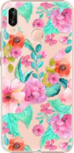 Plastové pouzdro iSaprio - Flower Pattern 01 - Huawei P20 Lite