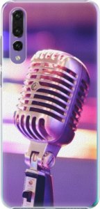 Plastové pouzdro iSaprio - Vintage Microphone - Huawei P20 Pro