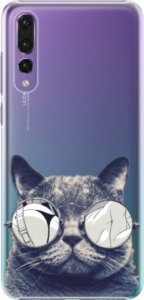 Plastové pouzdro iSaprio - Crazy Cat 01 - Huawei P20 Pro