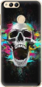Plastové pouzdro iSaprio - Skull in Colors - Huawei Honor 7X